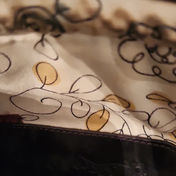 Brown and Tan Woven Tote Bag - Picture 7 of 9